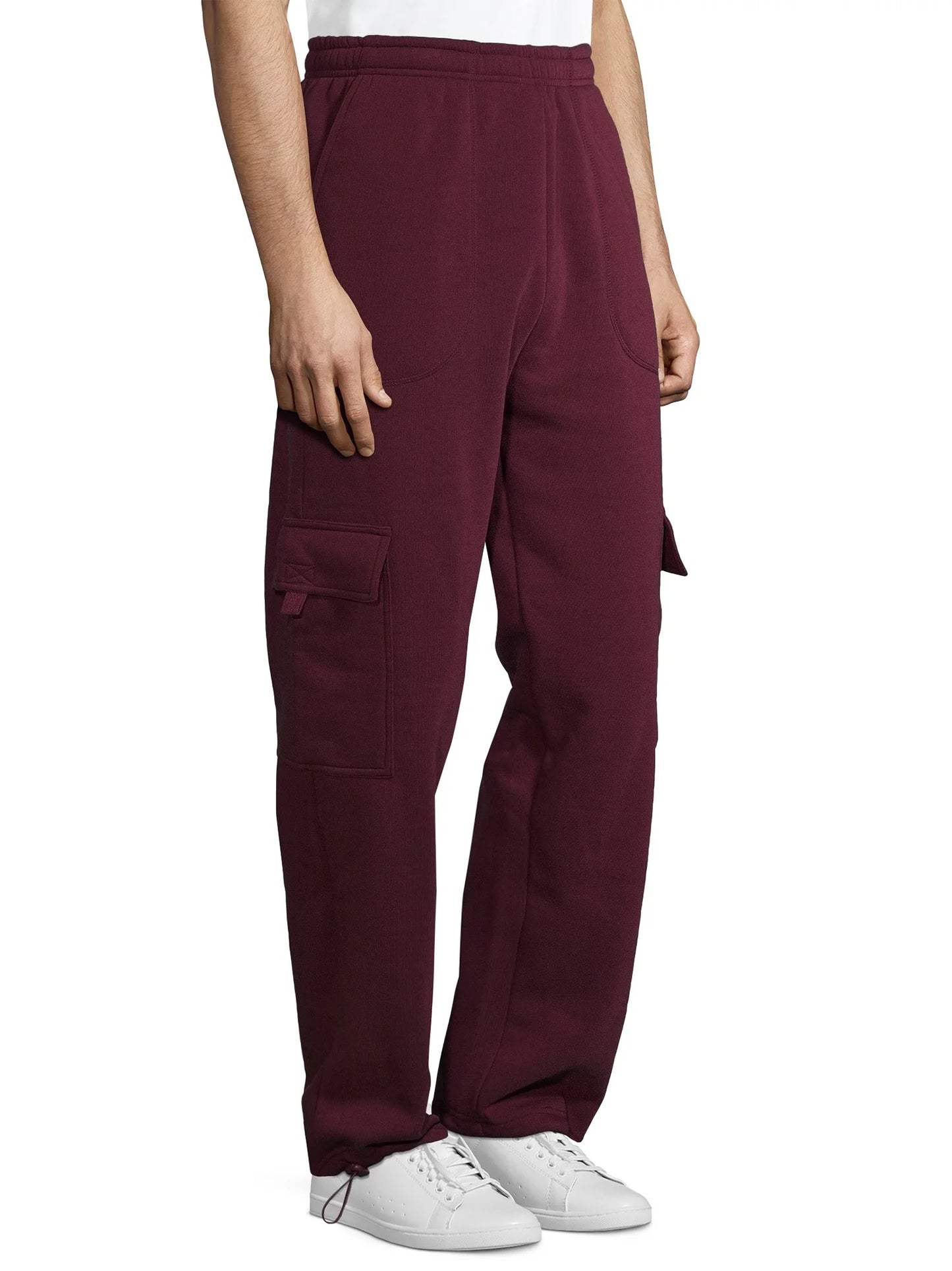 Men'S and Big Men'S Fleece Cargo Pocket Sweatpants, Sizes S-5XL