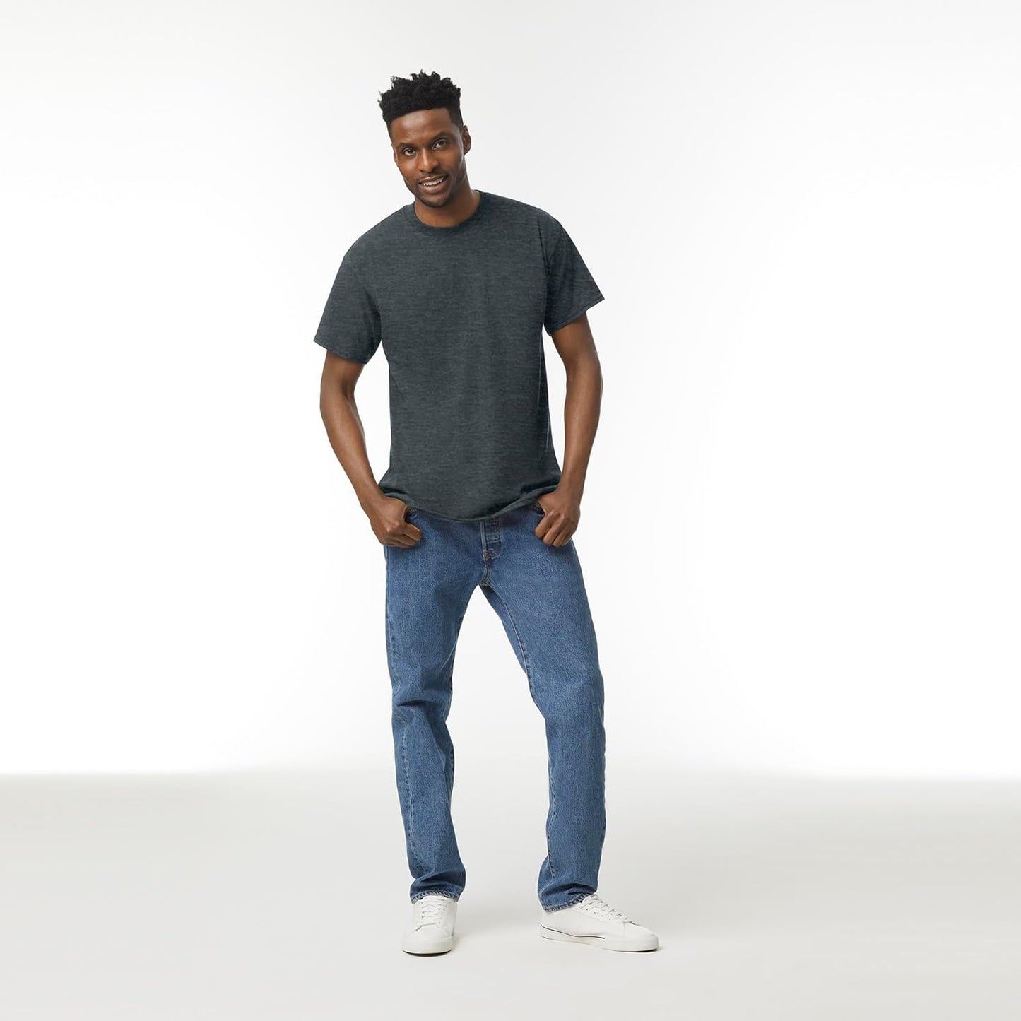 Unisex Adult Heavy Cotton T-Shirt, Style G5000, Multipack